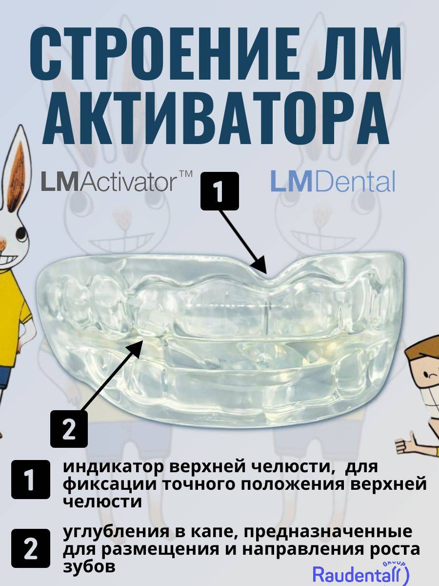 LM-Activator (High Long Model, Size 55) – Hypoallergenic Orthodontic Trainer for Bite Correction in Children and Teens #6