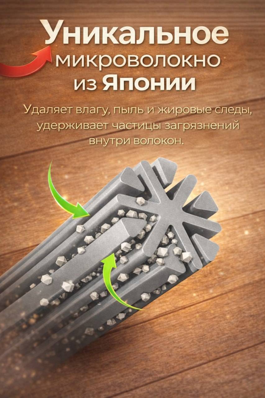 Polezno Microfiber Lens Cleaning Cloth 14x14 cm 3-Pack, Black/Gray #2