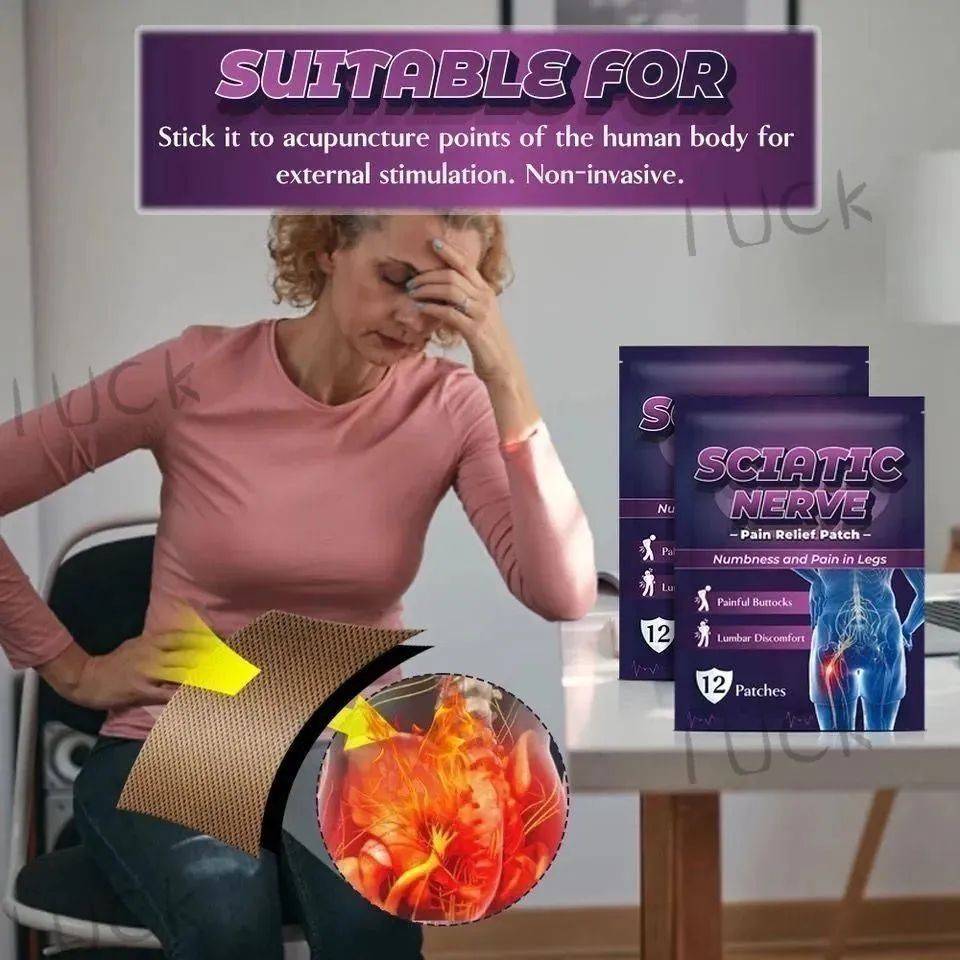 36‑Patch Set for Hip Joint & Sciatic Nerve Relief – 7×10 cm Magnetic & Infrared Therapy Patches #9