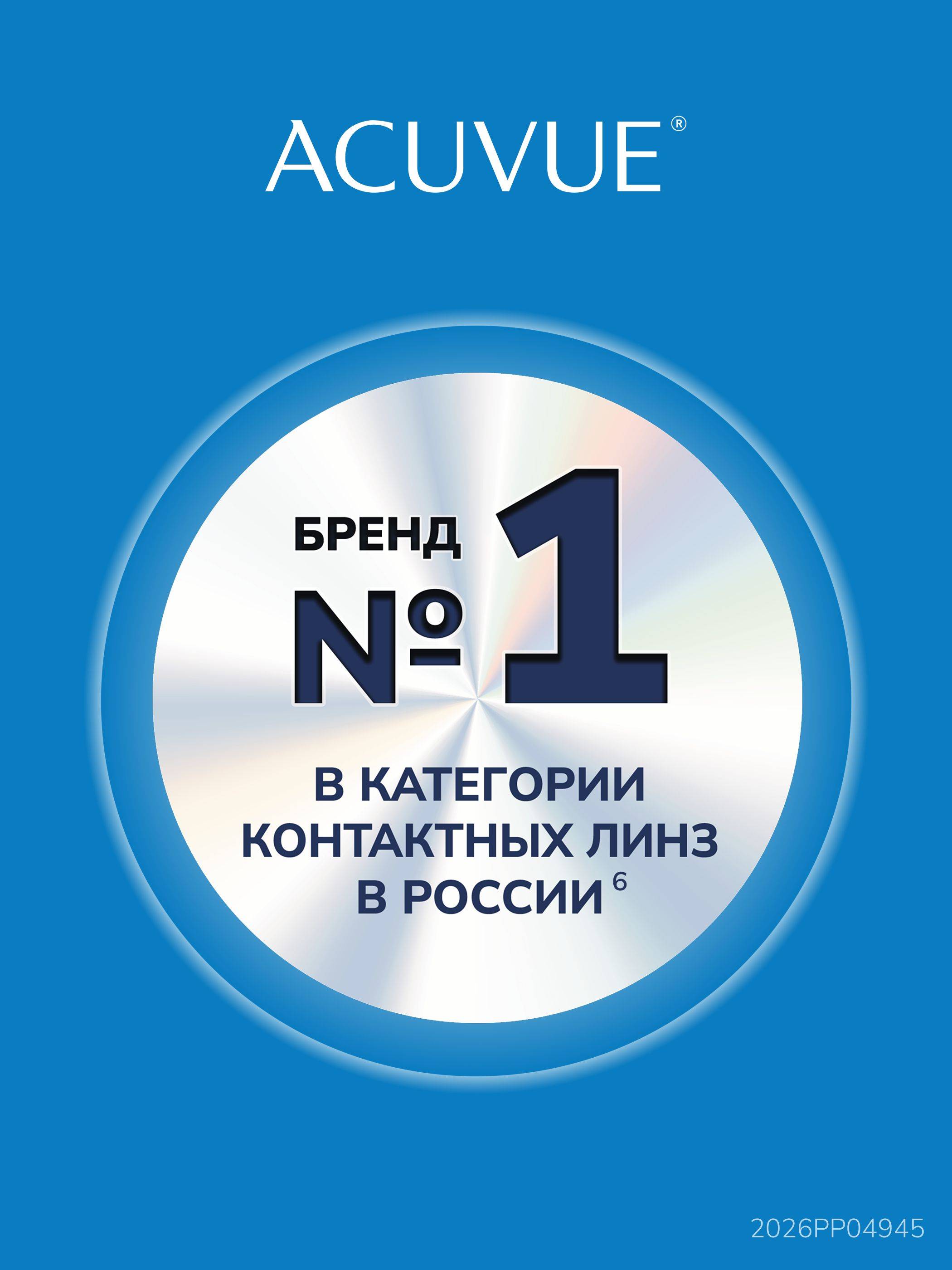 ACUVUE OASYS Daily & Extended Wear Contact Lenses, -4.25, 8.8 Base Curve, 6-Pack #5