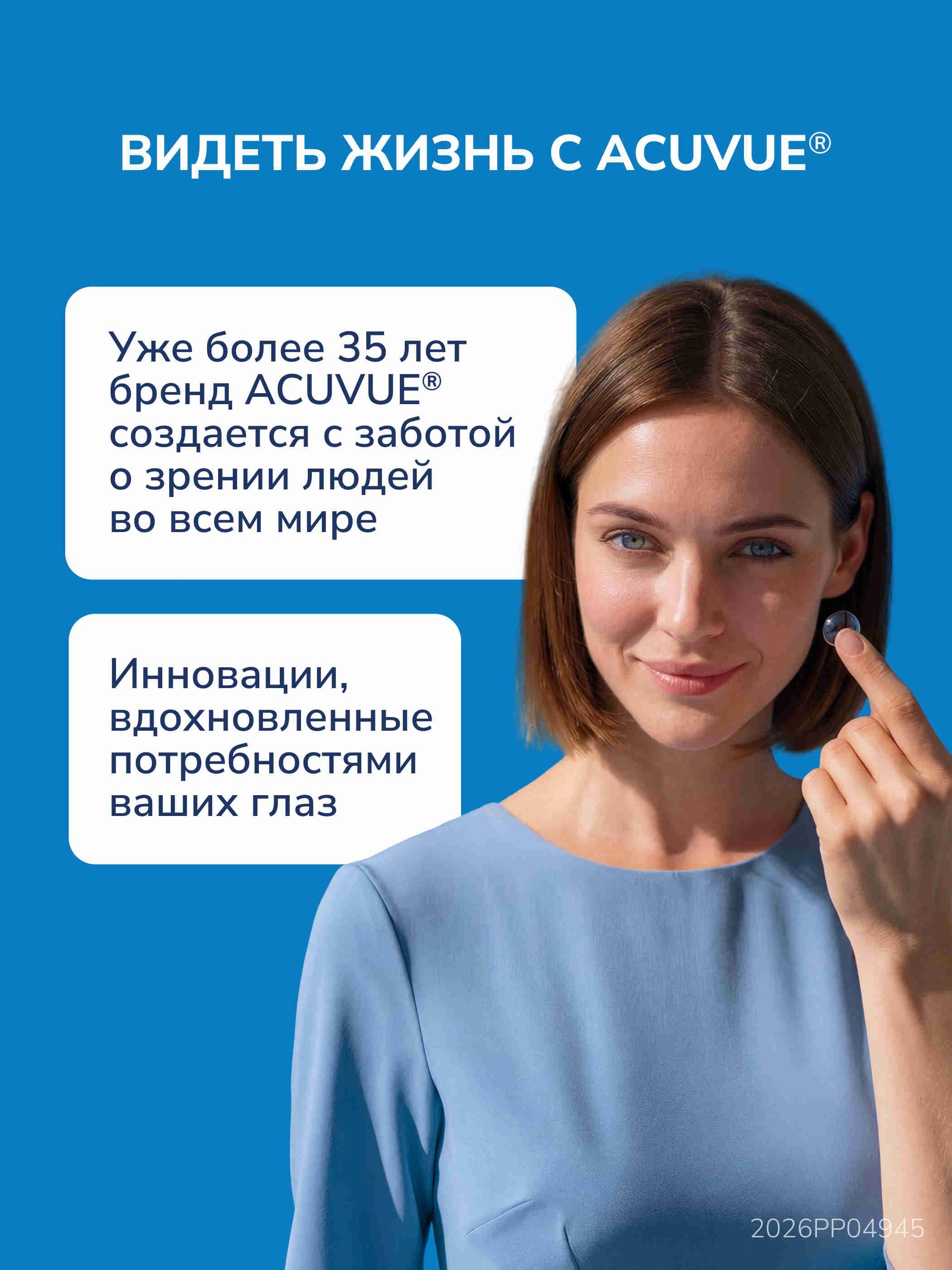 ACUVUE OASYS Daily & Extended Wear Contact Lenses, -4.25, 8.8 Base Curve, 6-Pack #9