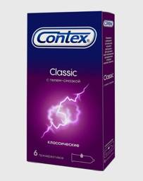 Contex Classic Condoms, Smooth, 6 Pack #1