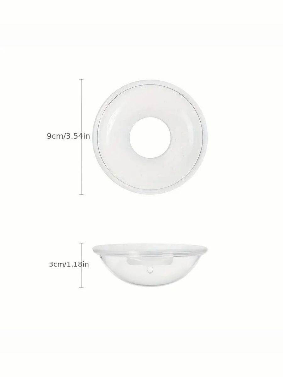 Babycare Breastfeeding Nipple Covers - 1-Pack, Clear, Polypropylene + Silicone #18