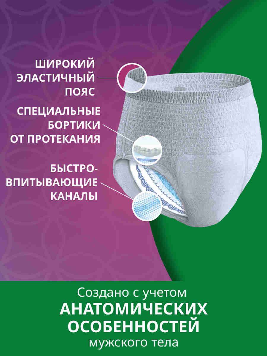 Depend Adult Male Underwear L-XL 9 pcs #4