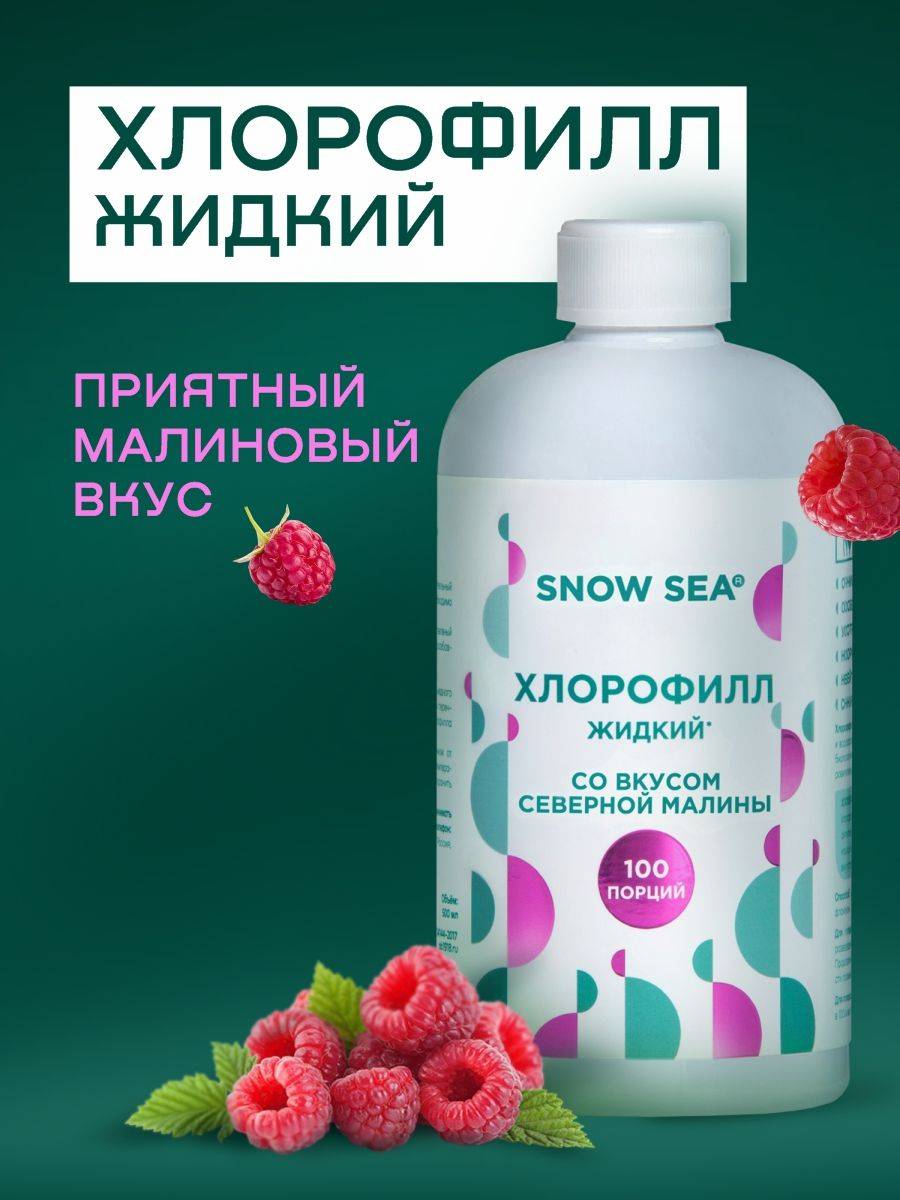 SNOW SEA Liquid Chlorophyll Concentrate, 500 ml