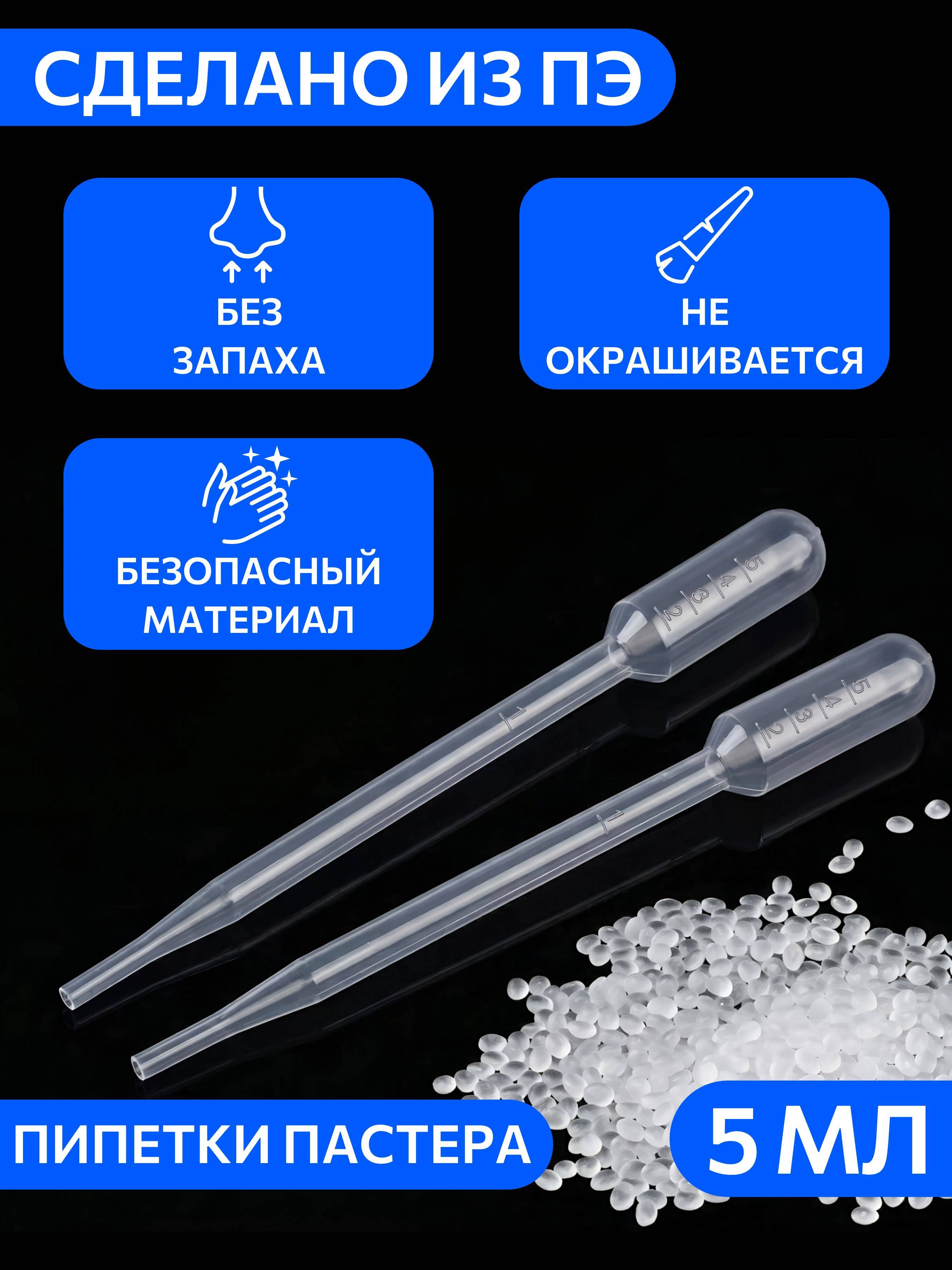 MiniMed Pasteur Pipette 5 mL, Polyethylene, 6 Count #6