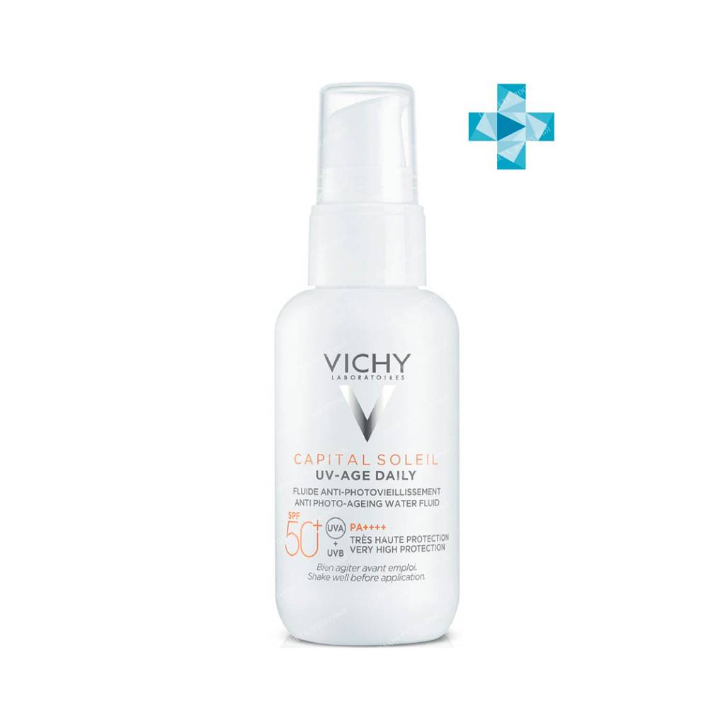 VICHY Capital Soleil Anti-Aging Weightless Face Sun Fluid UV AGE-DAILY SPF50+, 40ml