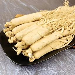 Bright sunlight Dried Korean White Ginseng Panax Roots 100 g, 500 g #1
