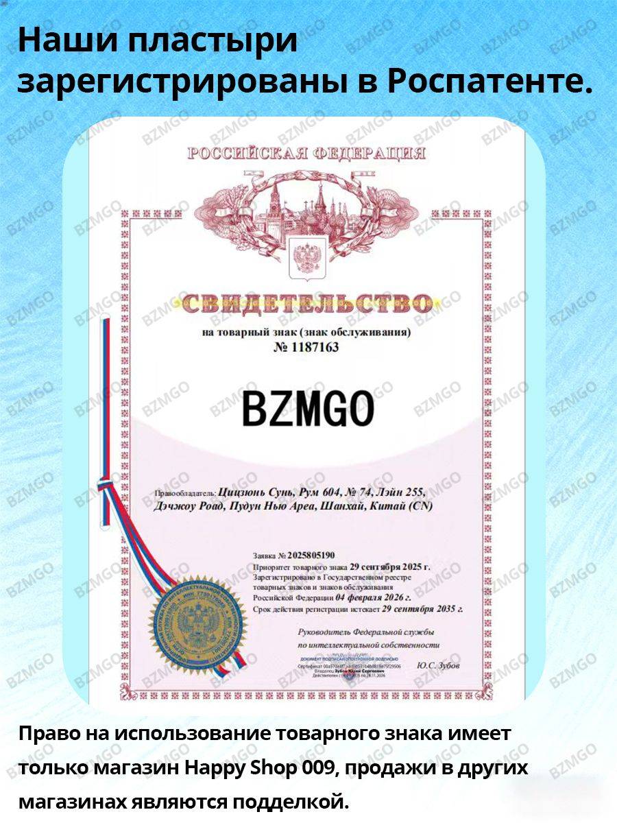 BZMGO Bactericidal Adhesive Plaster 19x76mm, 100 Count #8