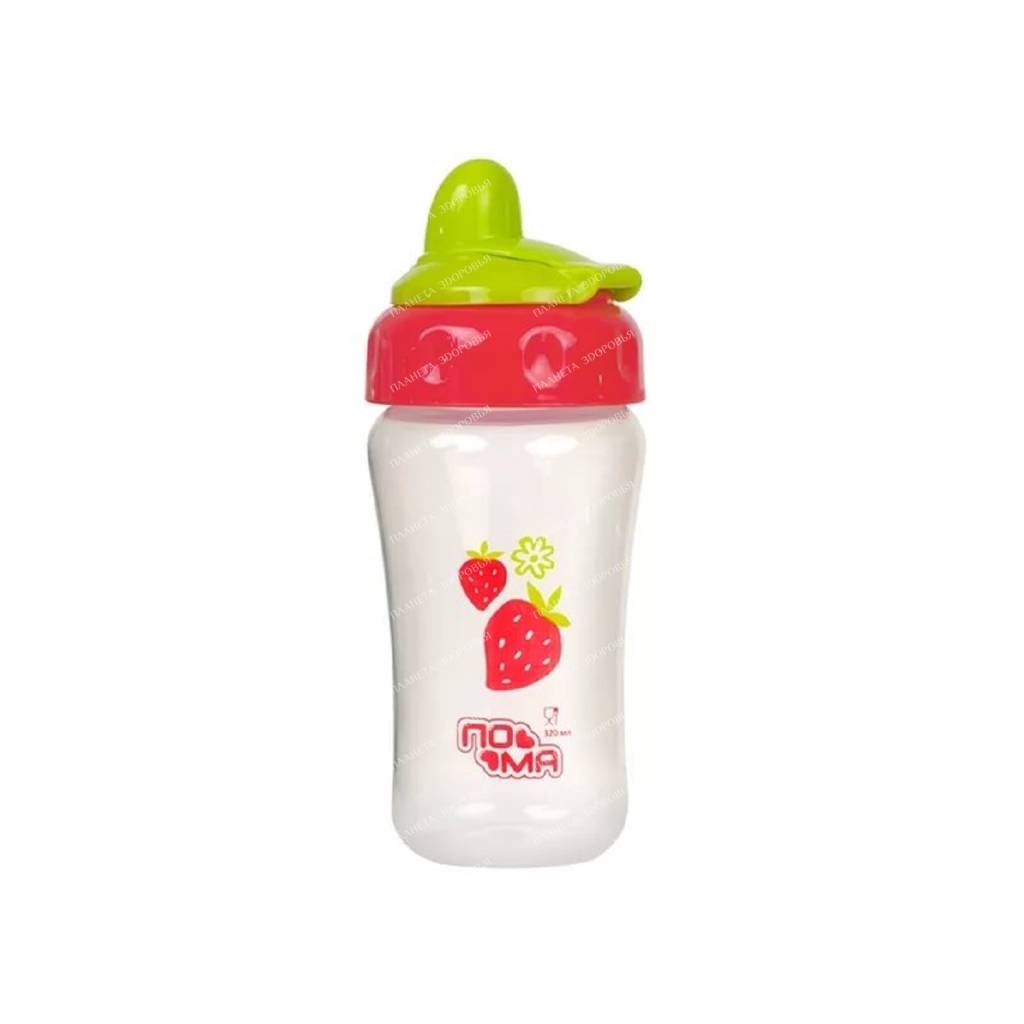 POMA Sippy Cup with Soft Spout, 320 ml, 1 pc