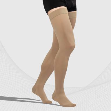Tonus Elast Compression Stockings ELAST 0402 LUX Size 5 Height 1 Caramel