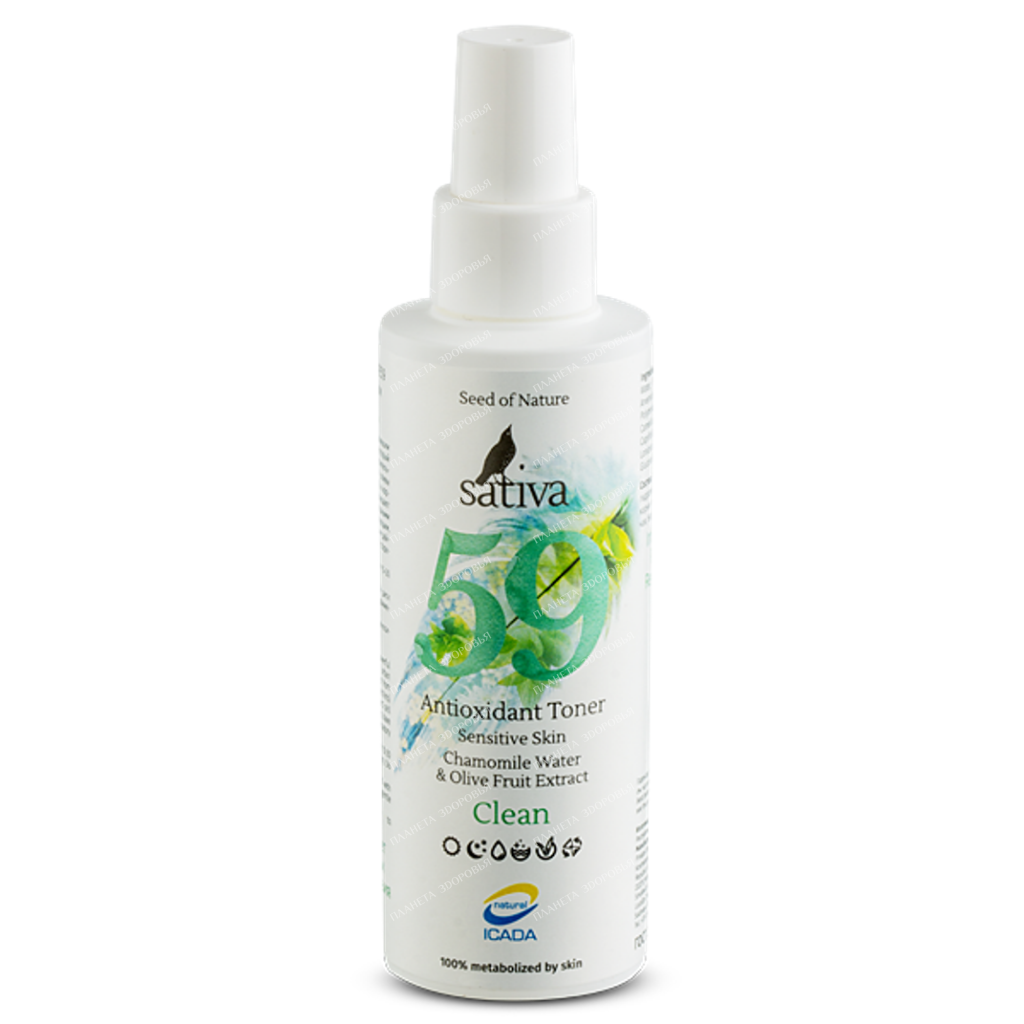 SATIVA Antioxidant tonic №59, 150ml
