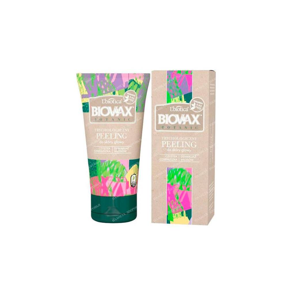 Biovax Botanic Cleansing scalp peeling, 125 ml