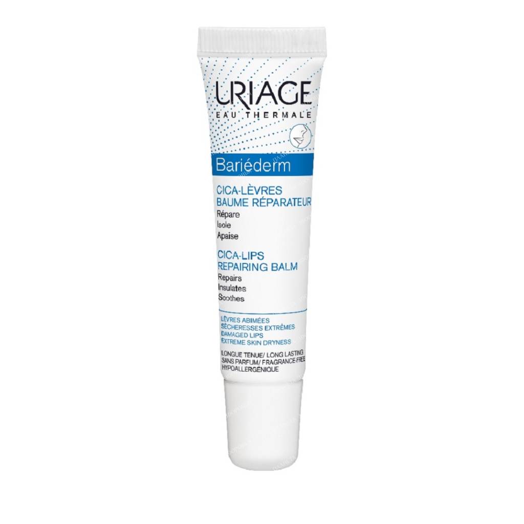 Uriage Lip balm Bariederm CICA restoring, 15 ml