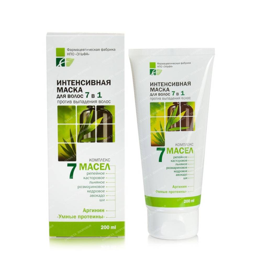 Elfa Pharm Intensive hair mask 7in1 against hair loss (7 oils), 200 ml