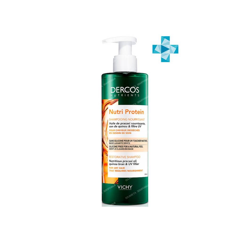 VICHY DERCOS NUTRIENTS Nutri Protein Shampoo Revitalizing 250 ml