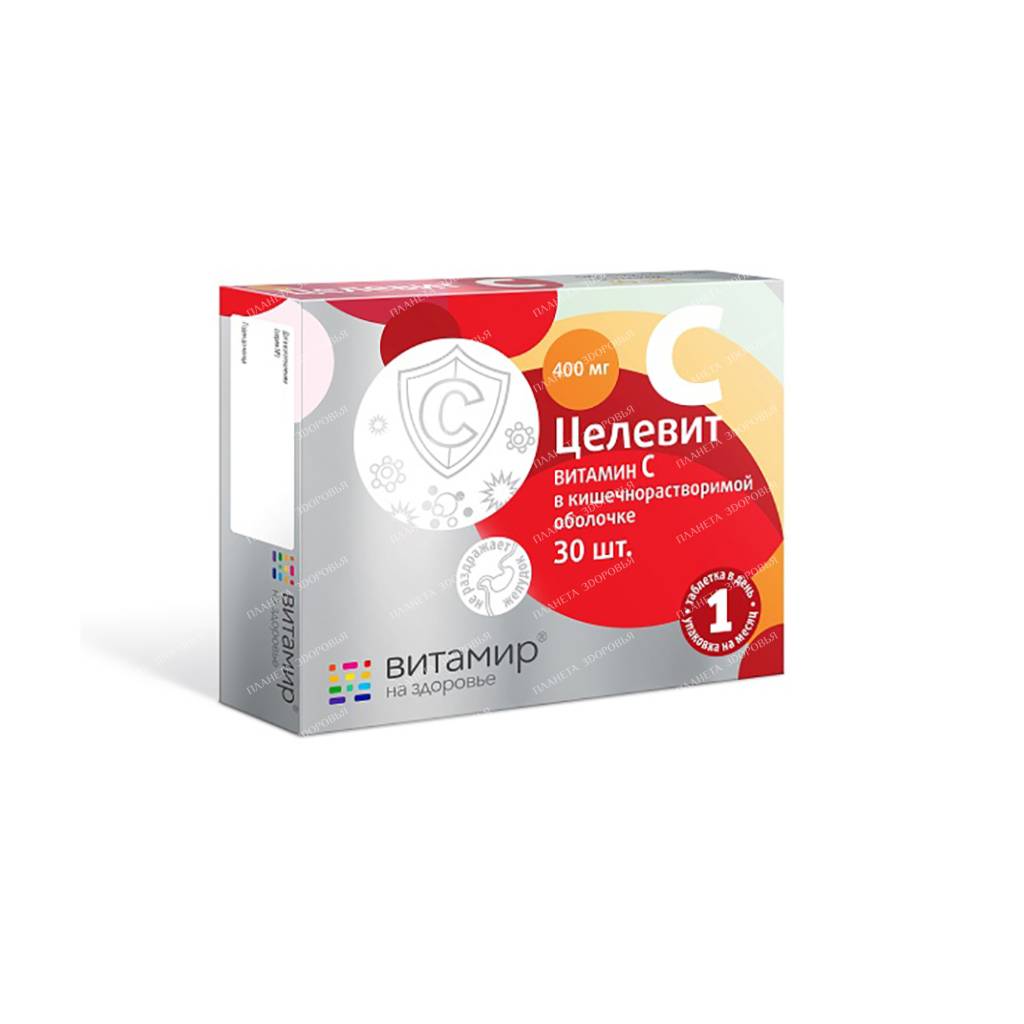Celevit vitamin C tablets p / o enteric №30