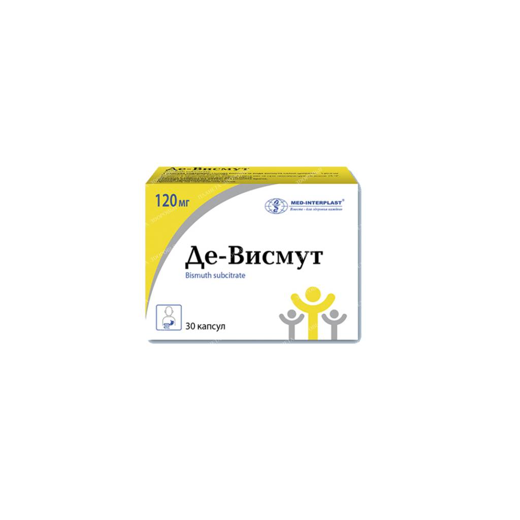 De-Vismuth capsules 120mg №10x6