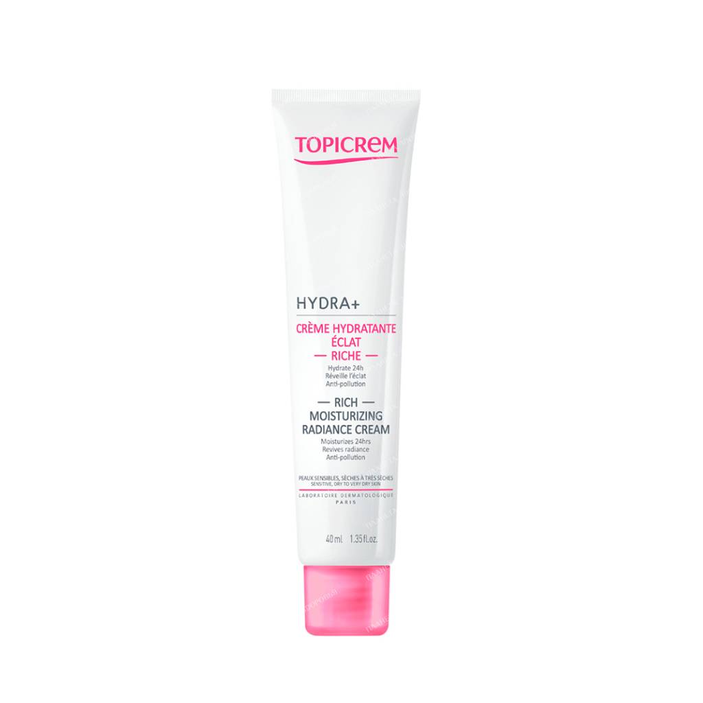 TOPICREM HYDRA+ Rich Radiance Moisturizing Cream, 40 ml