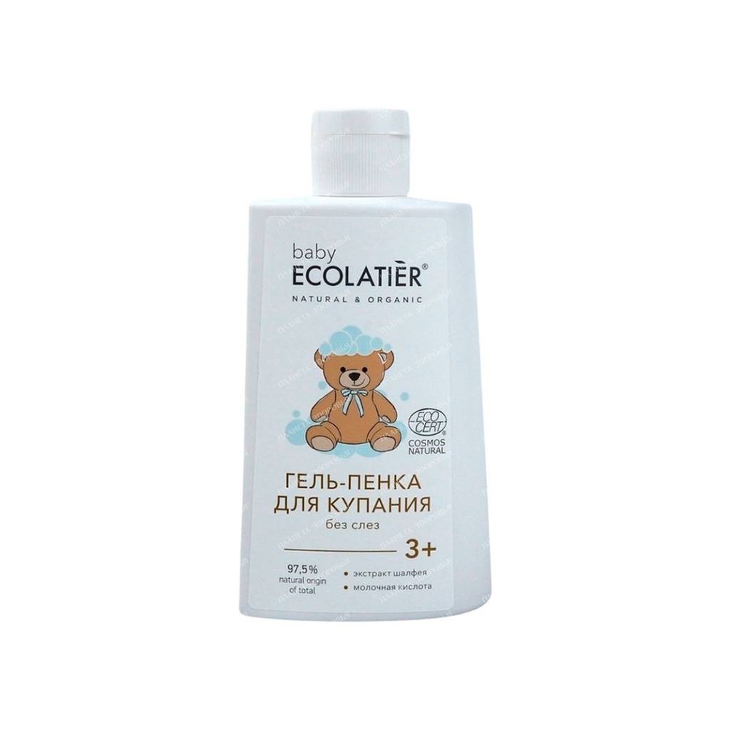Ecolatier Baby Foam Bathing Gel 3+, 250 ml