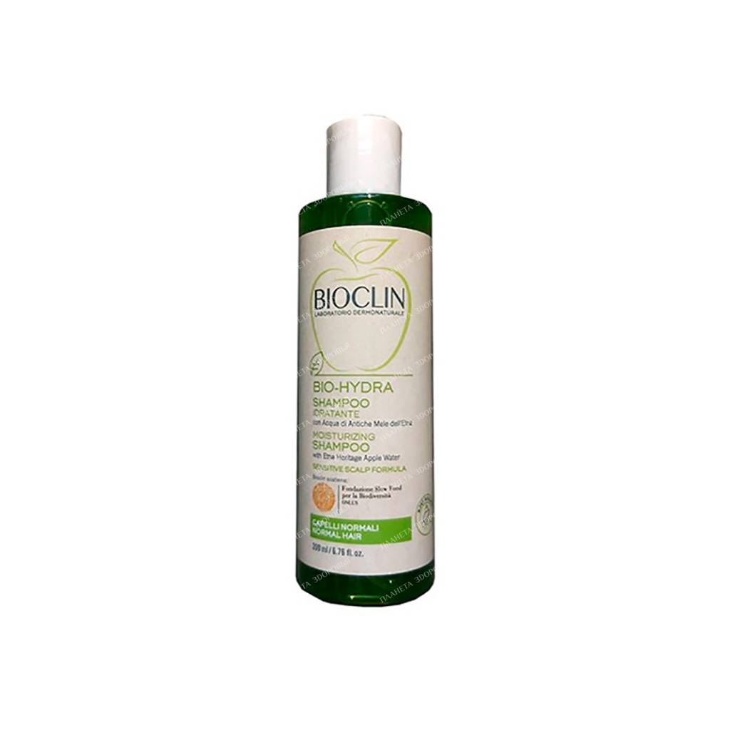 BIOCLIN BIO-HYDRA Moisturizing shampoo (apple), 200 ml