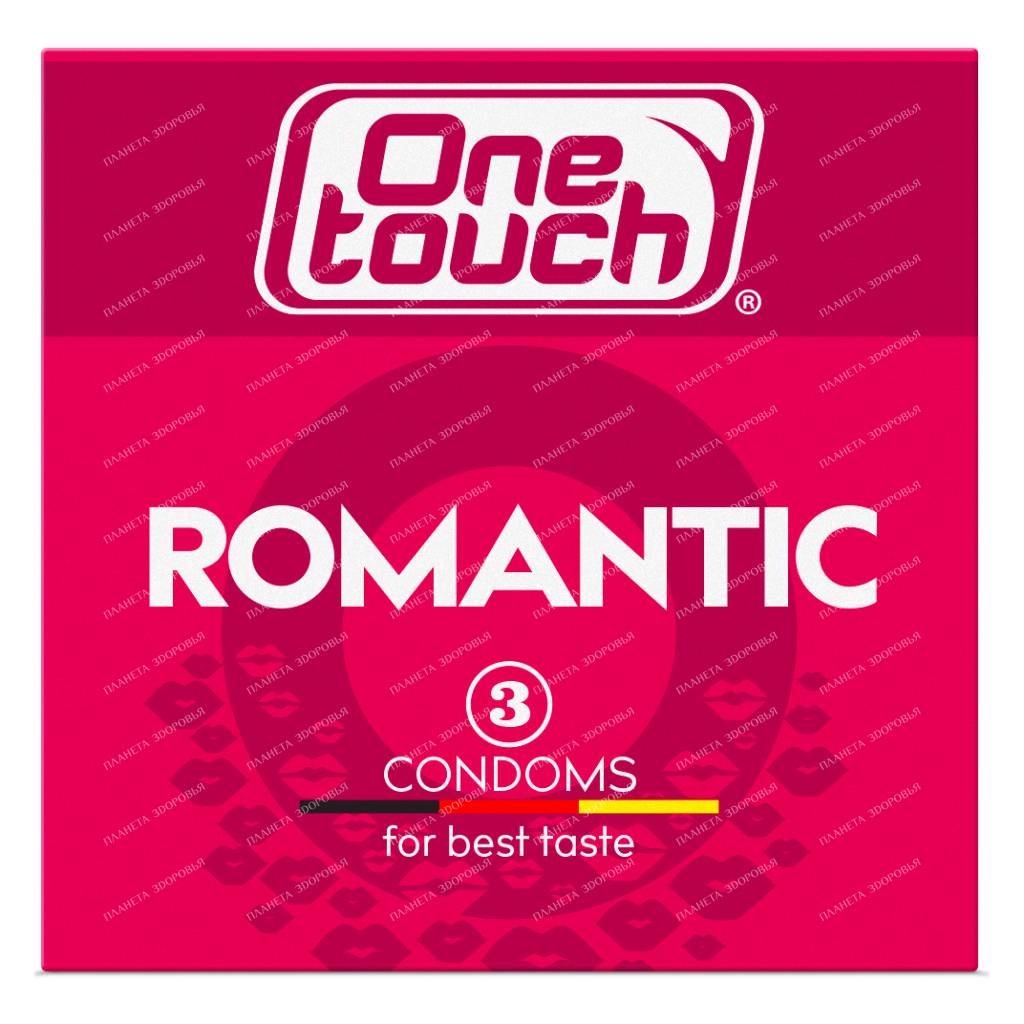 One Touch Romantic Condoms, 3 pcs