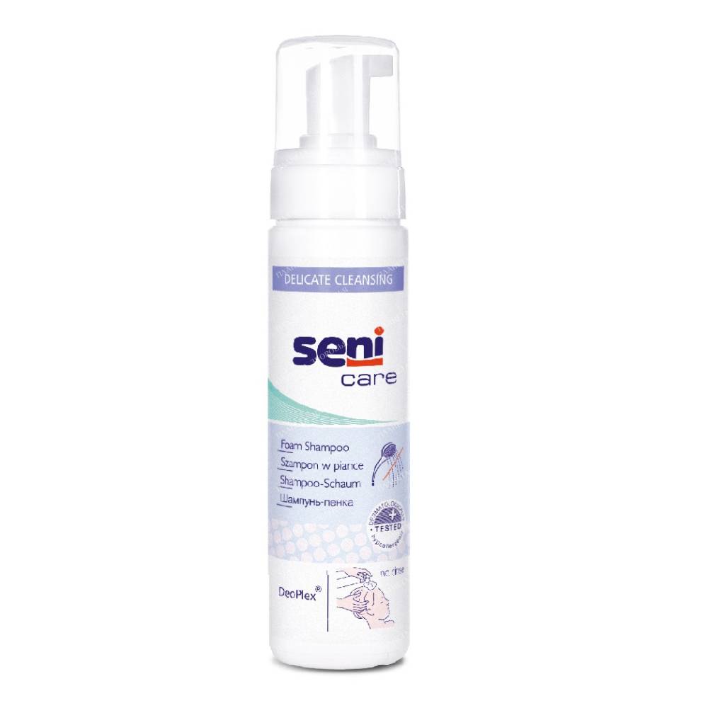 Seni Care Shampoo-foam for washing hair without water, 200ml