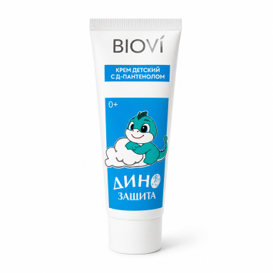 BIOVI Dino Protection Baby Cream with D-Panthenol 0+ 75 ml