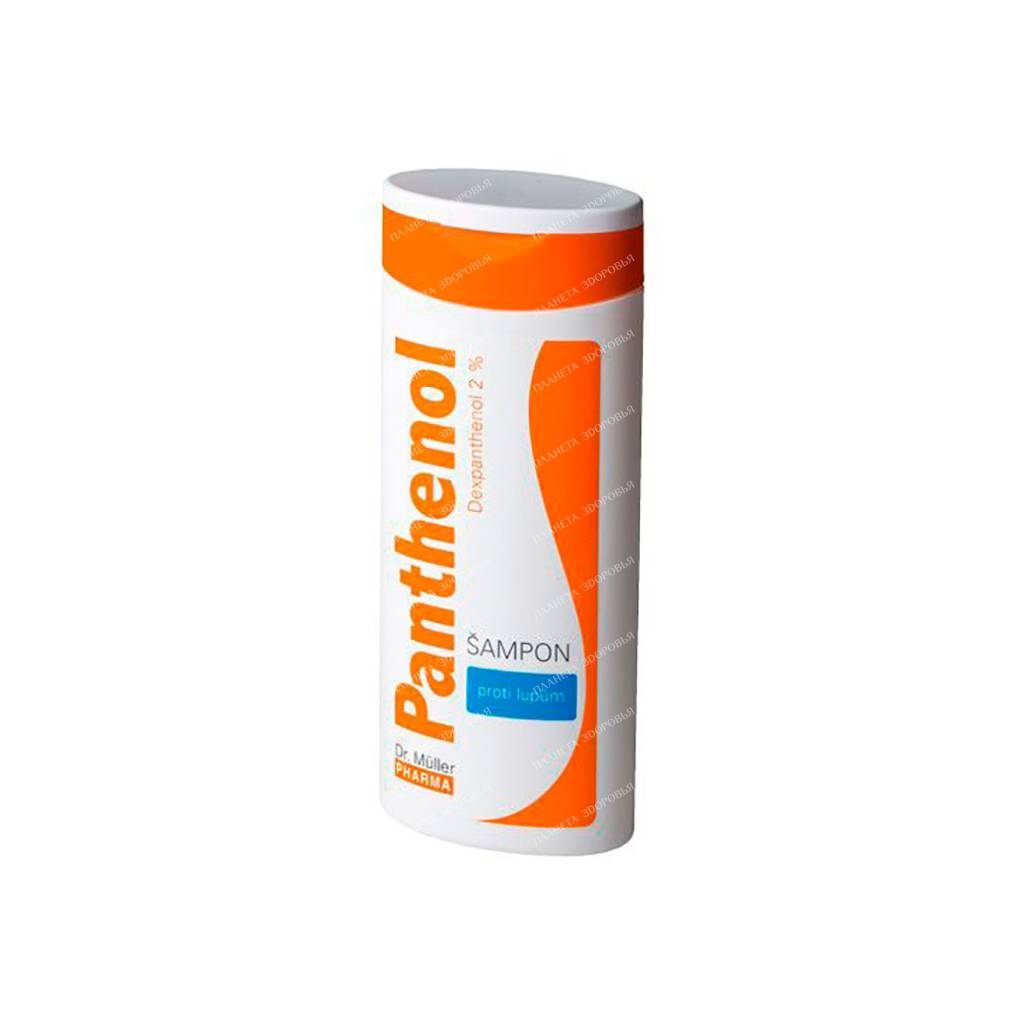 Panthenol anti-dandruff shampoo 2% 250 ml
