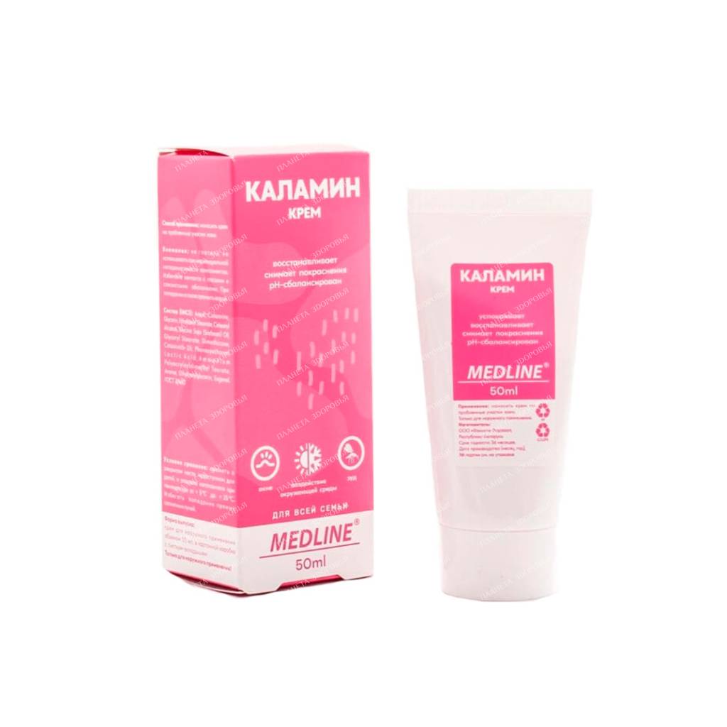 MedLine / MedLine Calamine Cream, 50 ml