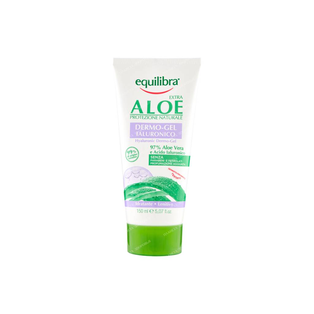 EQUILIBRA Aloe Hyaluronic Gel for face and body, 150 ml