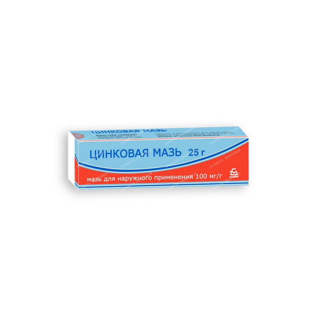Zinc ointment 100mg/g 25g №1