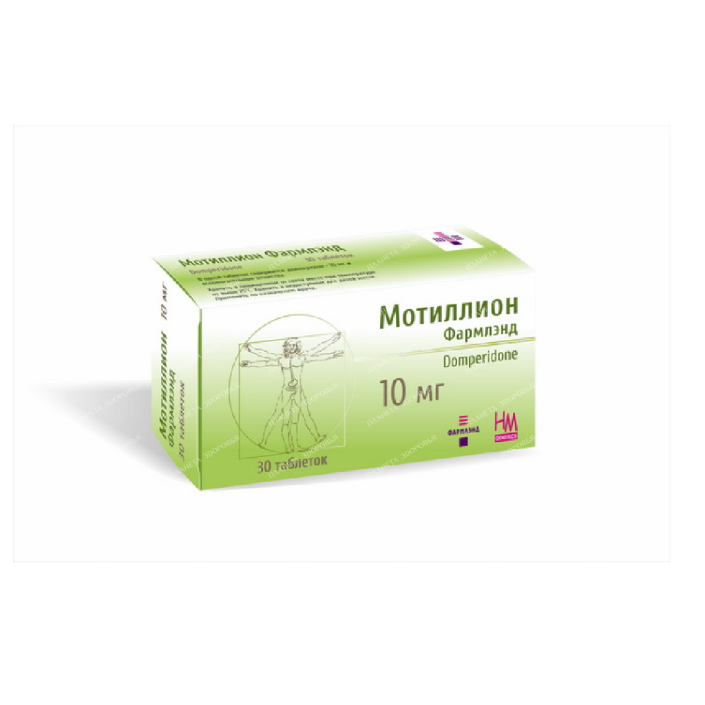 Motillion Pharmland tablets 10mg №10x3