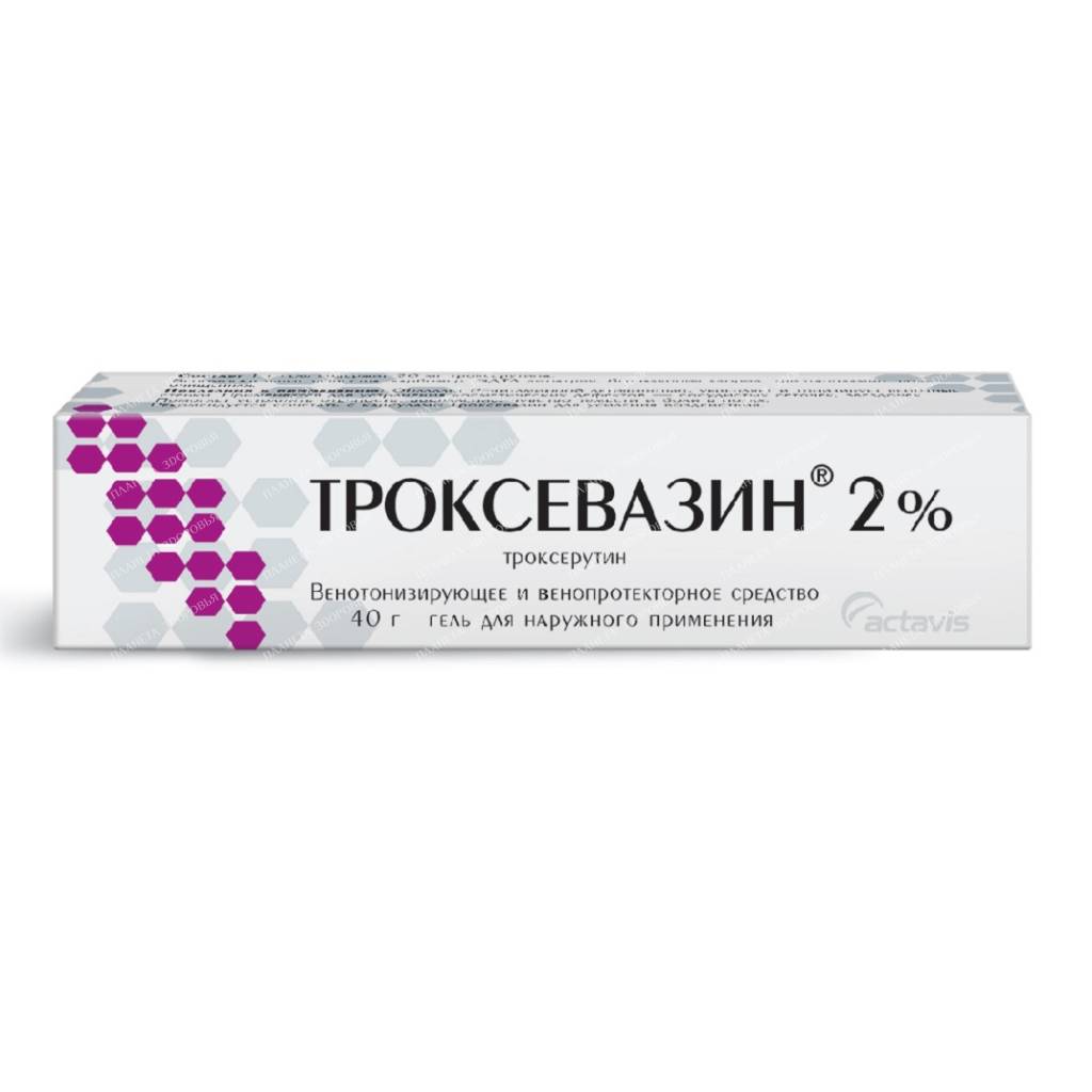 Troxevasin gel for external use 20mg/g 40g №1