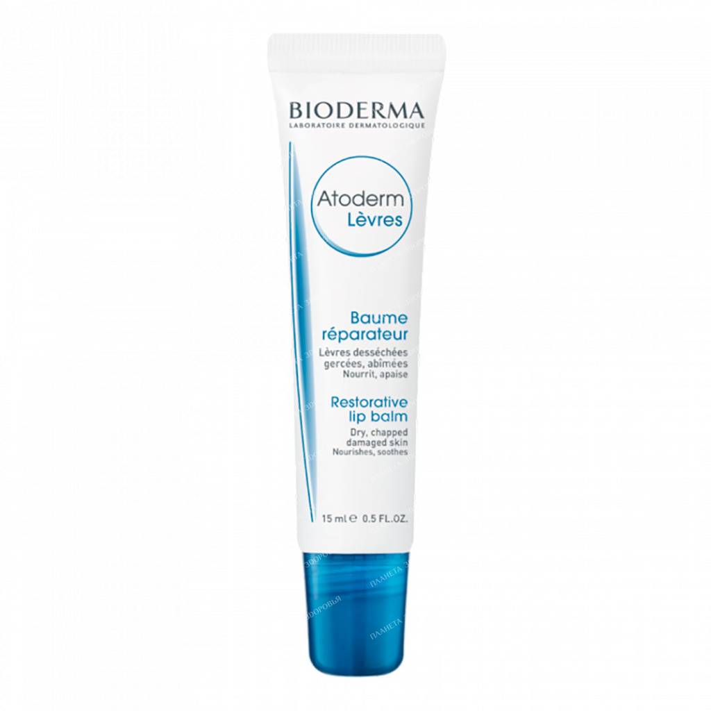 Bioderma Laboratoire Dermatologique Lip Balm Atoderm / Atoderm Baume Levres 15 ml