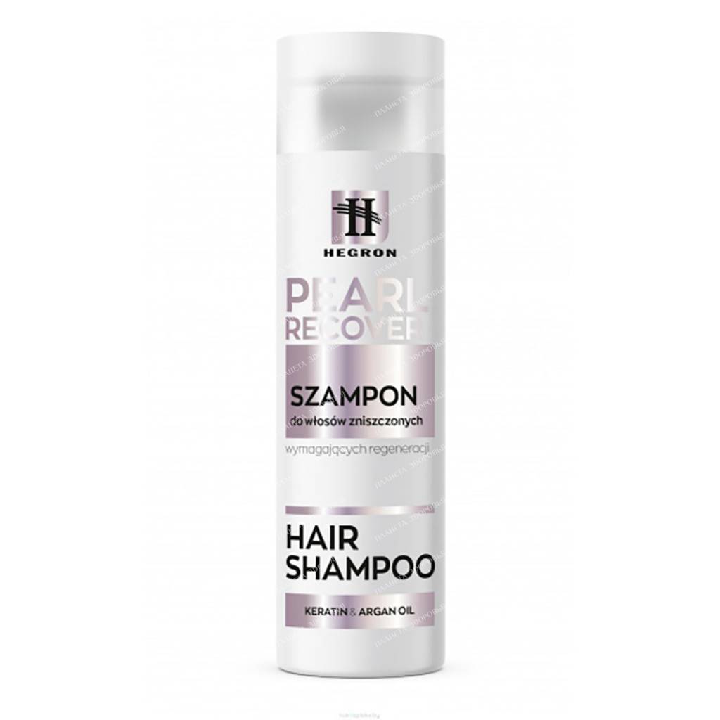HEGRON Pearl recover Shampoo for damaged hair 230 ml