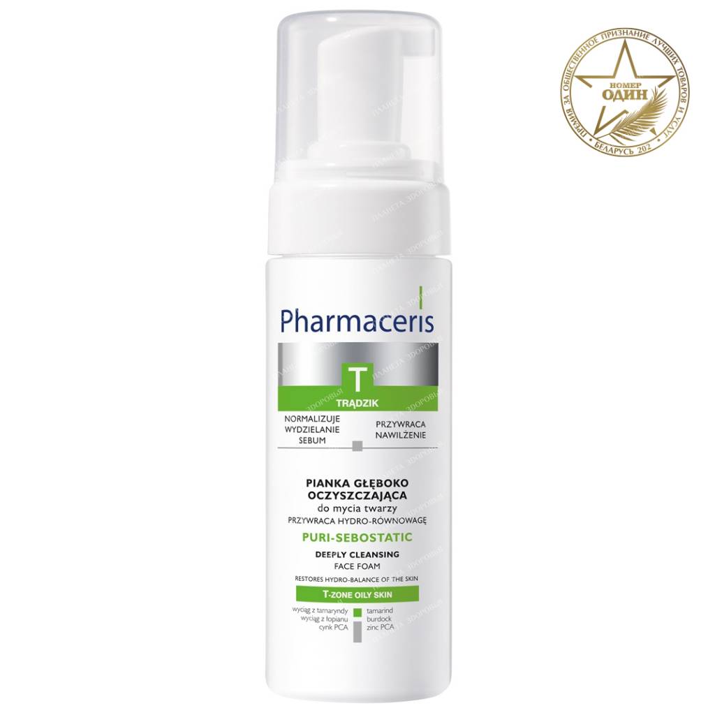 Pharmaceris T Puri-Sebostatic Deep Cleansing Foam, 150 ml