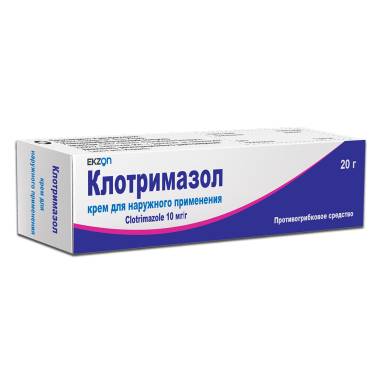 Exon Clotrimazole Cream 10 mg/g 20 g Tube