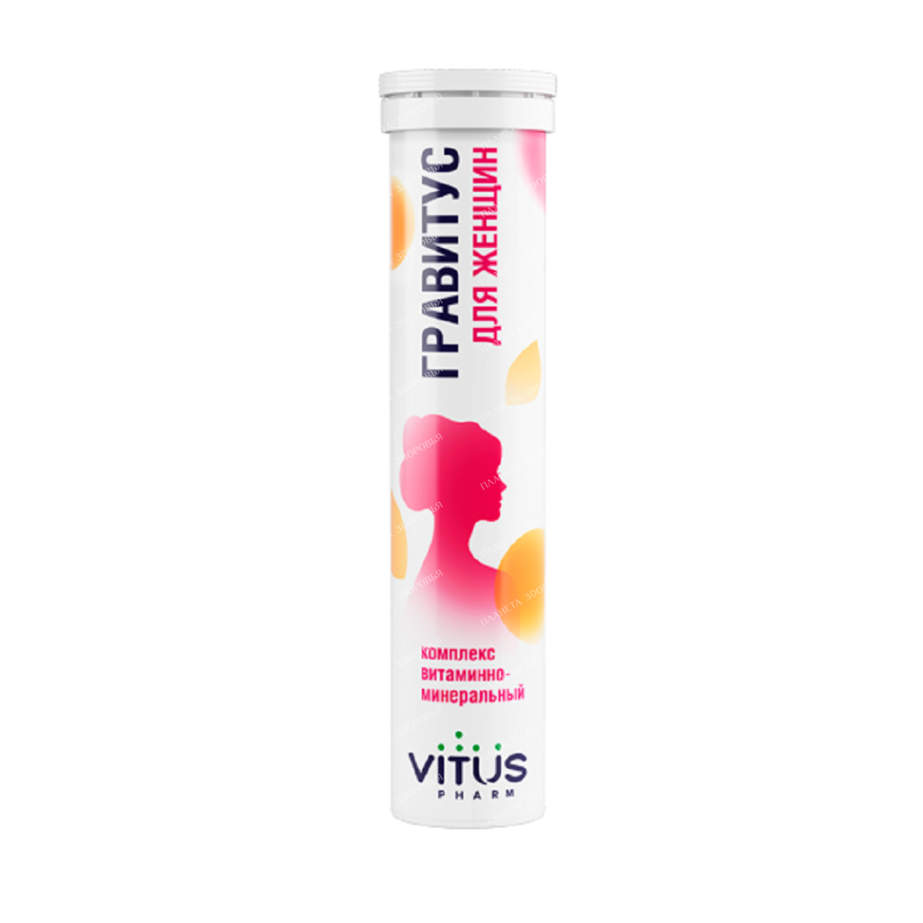 Gravitus Complex fast-dissolving vitamin-mineral for women pills №20
