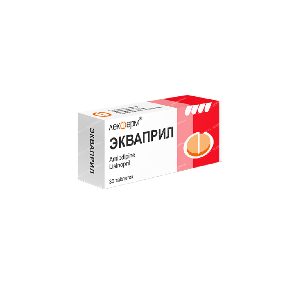 Equapril tablets 10mg/5mg №10x3
