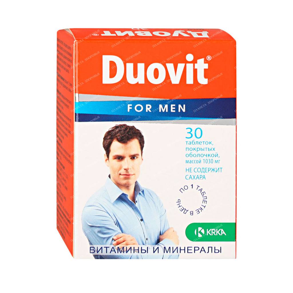 Duovit for men tablets p / o No. 30