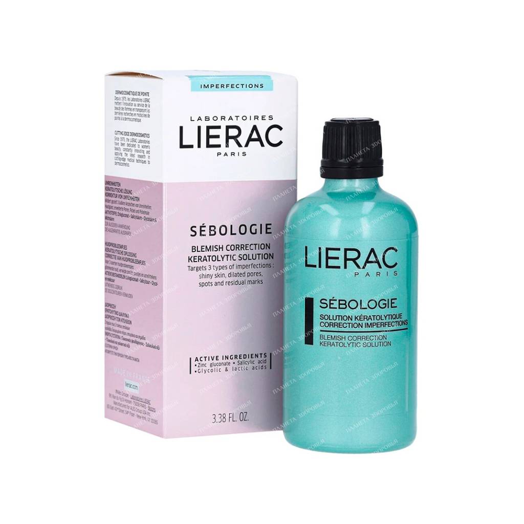 Lierac SEBOLOGIE / SOLUTION KERATOLYTIQUE MICRO-PEELING, 100 ml