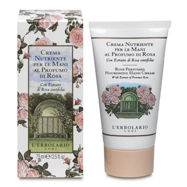 L'Erbolario Rose Perfumed Nourishing Hand Cream 75 ml