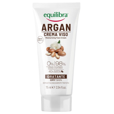 Equilibra Argania Moisturizing Cream for Dry Skin 75 ml