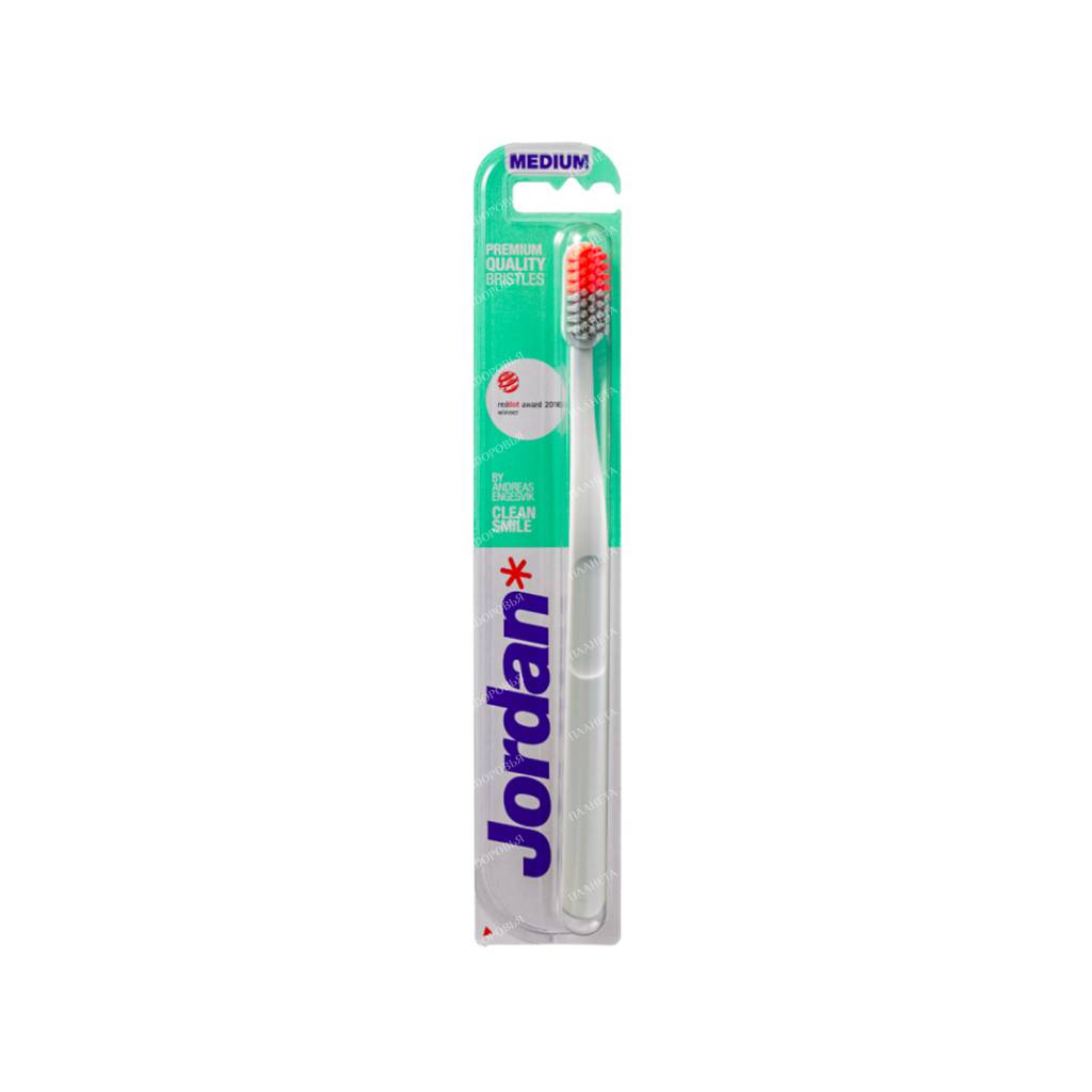 Jordan Clean Smile Adult Toothbrush (Medium)