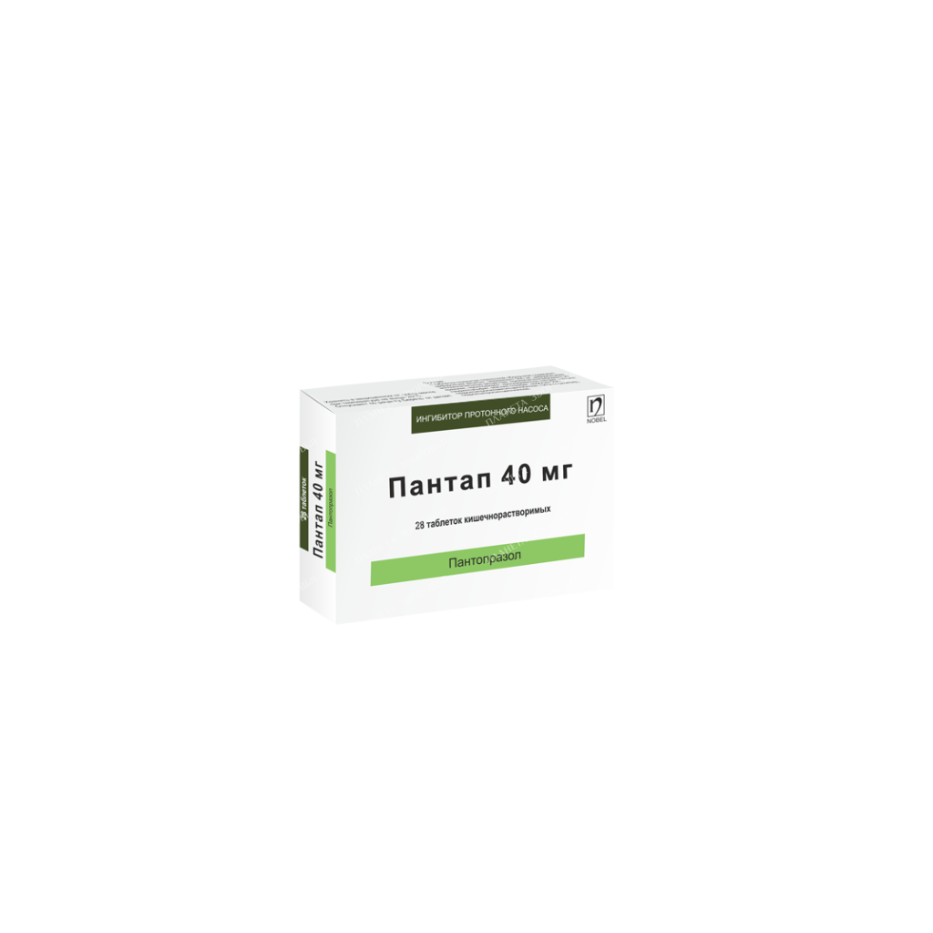 Pantap enteric tablets 40mg №14x2