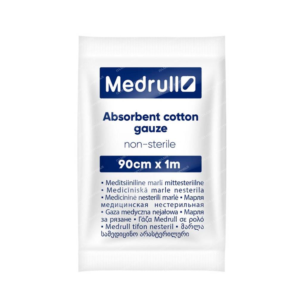 Gauze non-sterile Medrull size 1m x 90cm