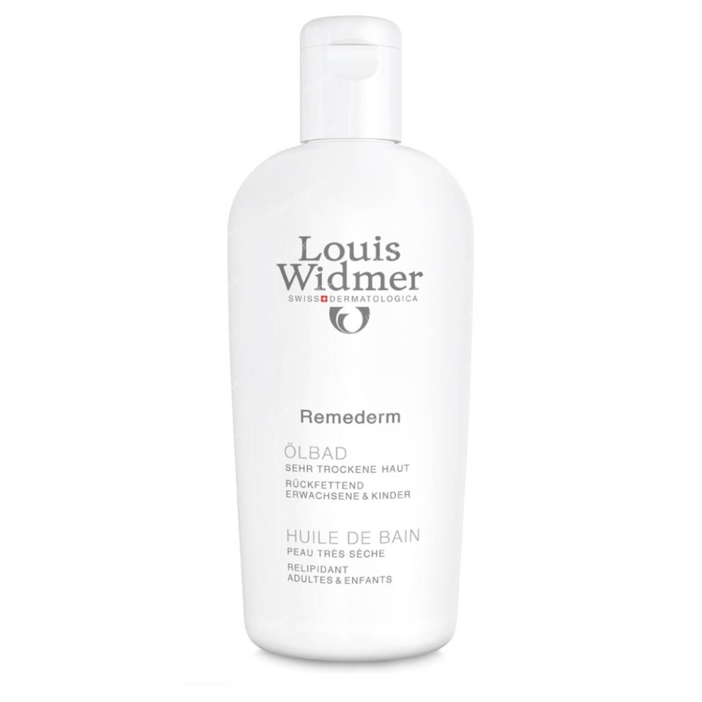 Louis Widmer Remederm bath oil for children and adults for dry to very dry skin 250 ml