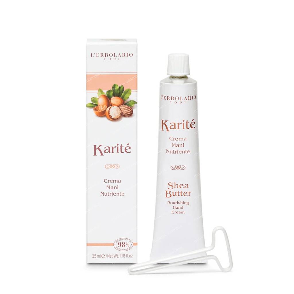 L'Erbolario "CARITE" Nourishing hand cream, 35 ml