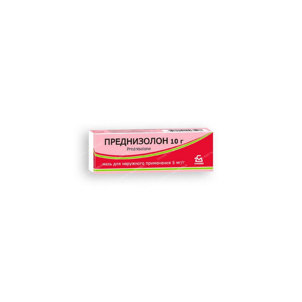 Prednisolone ointment 5mg/g 10g №1